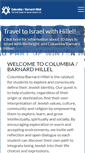 Mobile Screenshot of columbiabarnardhillel.org